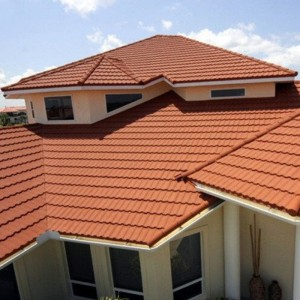 Building Material Stone Coated Metal Roof Tile, Stone Coated Corrugated Roofing Sheets