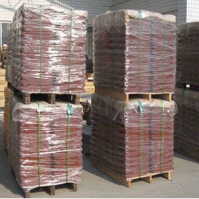 Color stone metal tile delivery